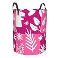 thumbnail image 7 of ZICANCN Pink Frest Laundry Basket Organizer, Dirty Clothes Hamper for Bathroom Bedroom Laundry Room, Small Size, 7 of 7