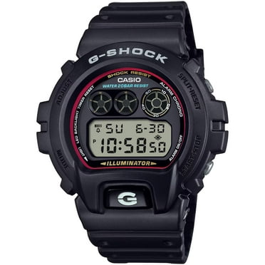 Casio DW6900RL-1 Men's G-Shock Black and Grey Digital Dial Watch