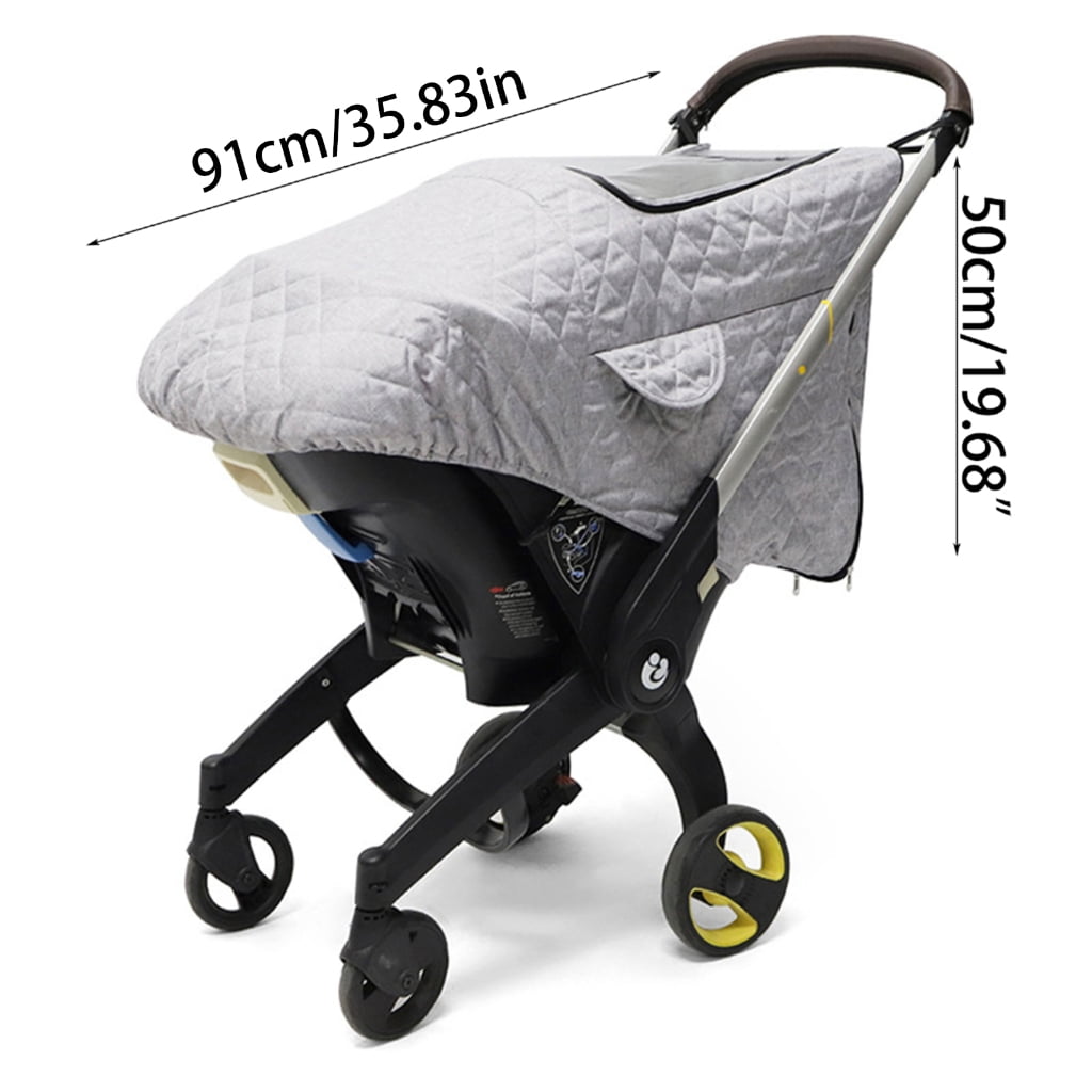 Baby Pushchair Cover Baby Stroller Rain Cover Breathable Windproof Shield