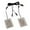Blanc, variante sur Coussin Chauffant USB en Fibre Tissu Chaud Flexible 5V Feuille Thermique pour Chauffe-Mains et Applications de Chauffage Portables pour Femmes Exercice des Bras E2m Magasin D\'entraînement Physique Marche Vélo Exercice Entraînement Physique