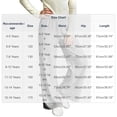 thumbnail image 2 of Asgosdo Wide Leg Pants for Teen Girls High Elastic Waisted Striped Baggy Casual Soft Fall Lounge Pants Size 4-16Y, 2 of 6