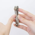 thumbnail image 4 of Green Bell - Takumi No Waza - Stainless Steel Nail Clipper (G-1204) - Built-in Nail File - Made in Japan (Smaller Version of G-1205), 4 of 5