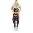 thumbnail image 5 of Chocolate Labrador Retriever Luau Apron 27 in x 30 in, 5 of 5
