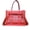 Red, variant on Gainbow Clear Tote Bag, Clear Crossbody Bags for Women, Transparent Plastic Lunch Bag Large PVC Mesh Handbag Beach Bag for Sports, Travel, Stadium