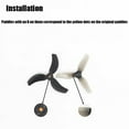 thumbnail image 3 of 4pcs 3X3X3 Propellers Blade Wing For Avata 2 Props Blade Wing Fan Propeller Paddle For DJI Avata 2 Drone Repair Accessories, 3 of 6
