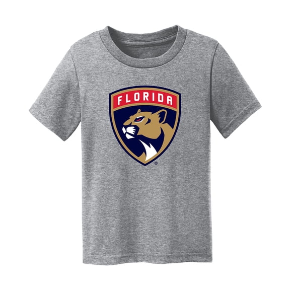 Infant Chad & Jake Heather Gray Florida Panthers Primary Logo T-Shirt