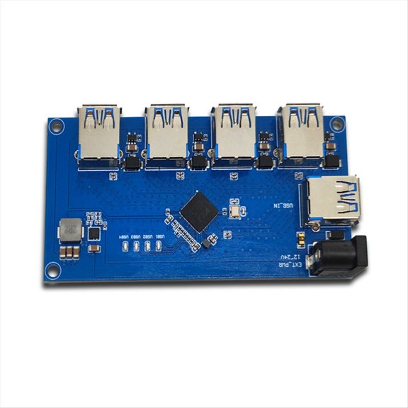VL817 USB3.1 HUB Module 1 to 4 Port USB HUB USB Expansion Module,1 * USB HUB,Blue