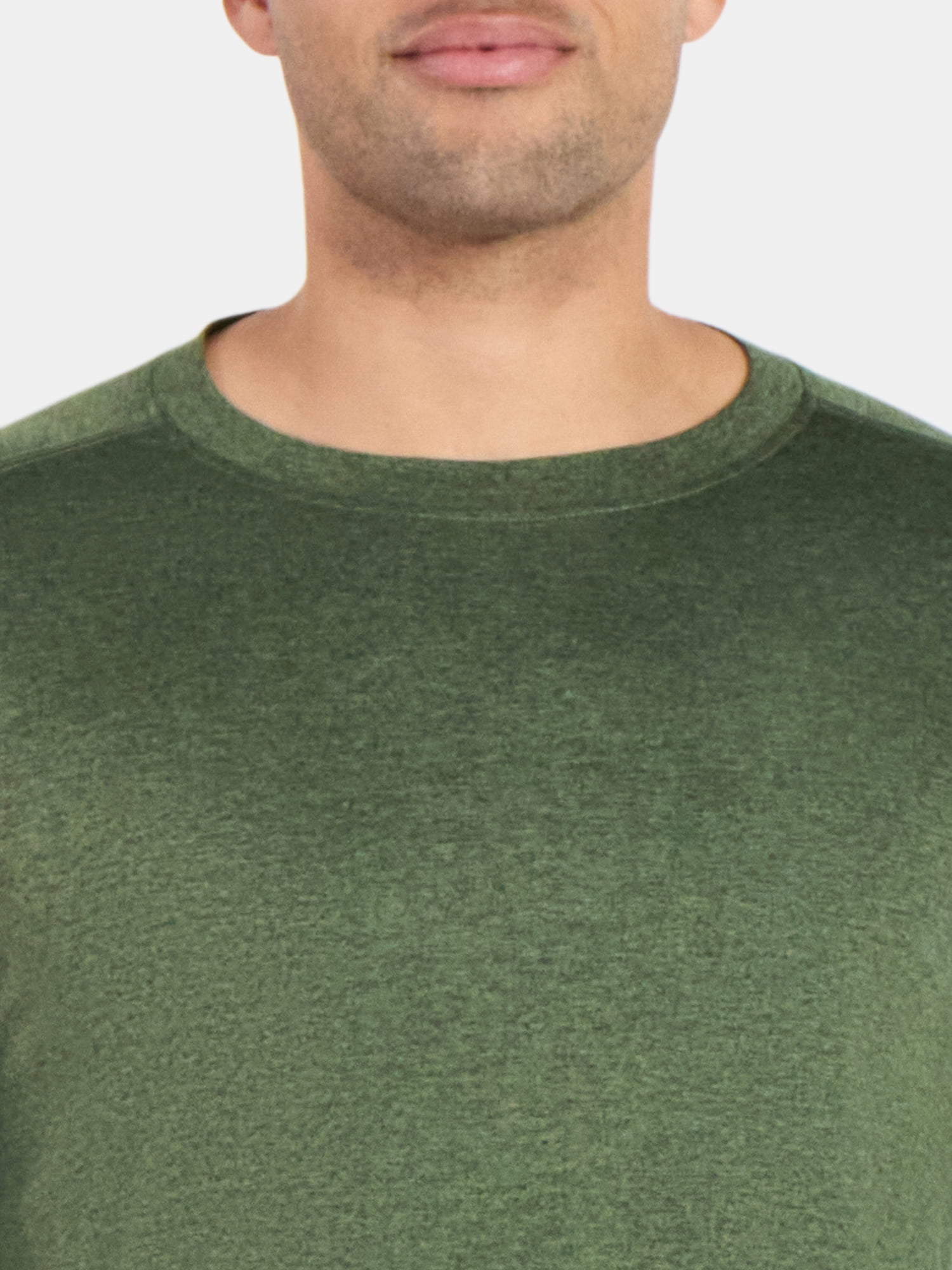 Athletic Works Men's and Big Men's ButterCore Soft Long Sleeve Tee Shirt, Sizes XS-5XL