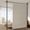 Cream White, variant on 100% Blackout Room Divider Curtains Sets Black 1 Panel W100 x L84in No Drill Curtain Rods(H) 43-120×(W) 35-100 in for Bedroom Privacy Partition Separator