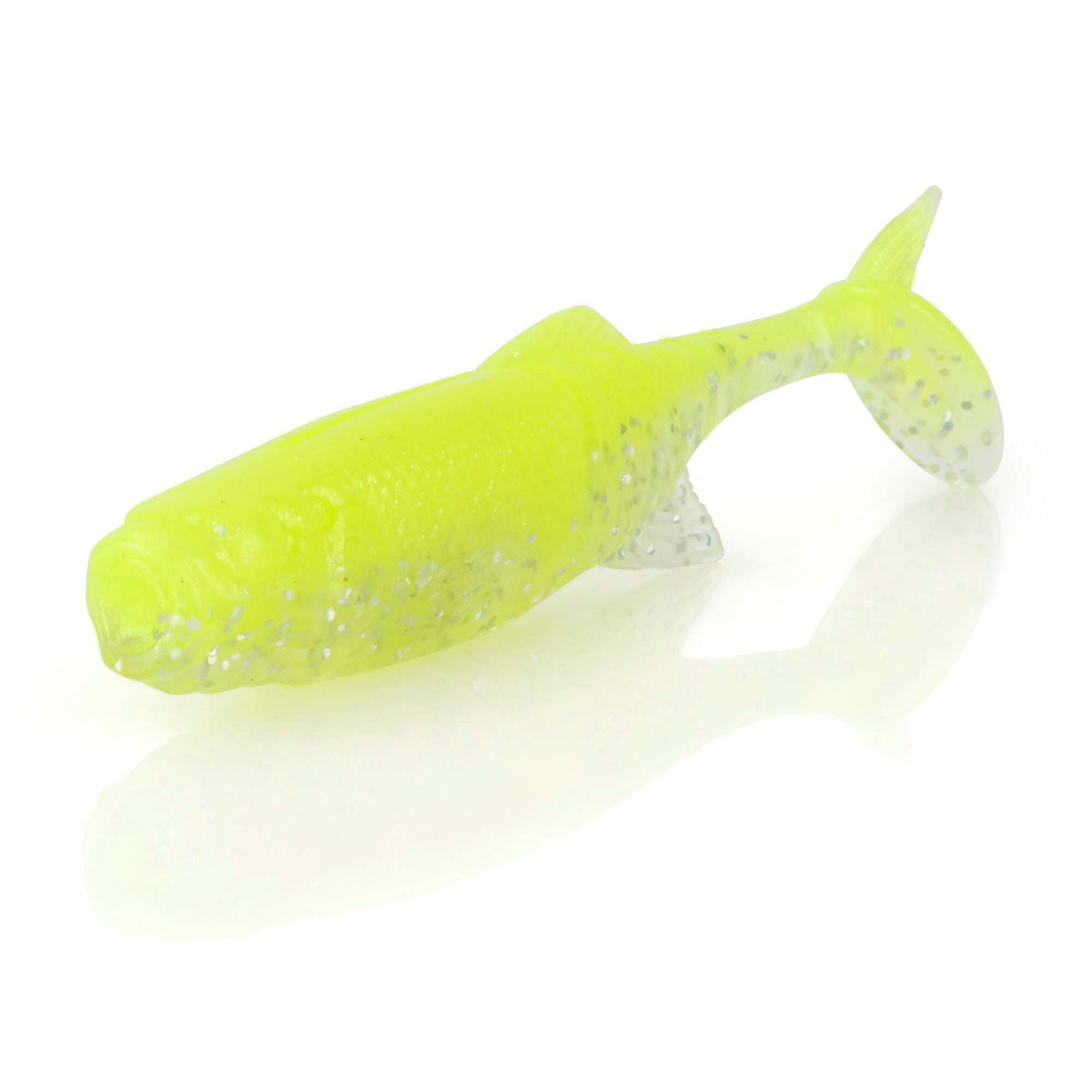Savage Gear Ned Minnow 3" Clear Chartreuse Qty 5