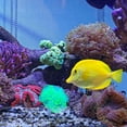 thumbnail image 5 of Zioy Glowing Effect Artificial Coral Plant for Fish Tank Decor Aquarium Ornament, Silicone Coral Plant Decorations Glowing Ornament for Fish Tank Aquarium, 2 Pack, 5 of 6