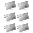 thumbnail image 1 of 6X Fireproof Document Bag,Waterproof and Fireproof Money Bag with Zipper,Fireproof Safe Storage Pouch for Passport ., 1 of 7