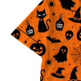 thumbnail image 3 of CHENge Women's Satin Silk Pajamas Short Sleeve Button Up Pjs Lounge Sets, 3 of 8