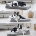 thumbnail image 4 of Cama Ortopédica para Perros Linglucky Viscoelástica XL Extraíble y Lavable con Base Antideslizante, 4 of 8