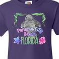 thumbnail image 4 of Inktastic Panama City Beach Florida Cute Swimming Manatee Youth T-Shirt, 4 of 5