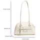 thumbnail image 5 of Bolso Hombro Mujer PU Chic Hobo Bag Color Sólido Elegante Fiesta () Blanco, 5 of 8