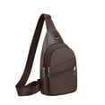 thumbnail image 2 of Miogawg Small Sling Bag, Casual Lightweight Chest Pack, Fanny Pack Cross Body Bag For Outdoors Hiking Travel, Multifunctional Waterproof Chest Bag, 2 of 6