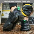 thumbnail image 4 of Steel Toe Cap Work Trainers Men Safety Trainers Women Lightweight Safety Shoes Work Shoes Utility Footwear Construction 4.5-10, 4 of 7