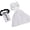 B, variant on 2 Pack Wedding Wine Bottle Covers Bride Groom Outfit Set, Mini White Veil Dress and Black Tuxedo Bottle Decor for Wedding Tabletop Party Newlywed Couple Celebration Decoration