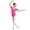 Hot Pink, variant on Elegant Ballet Practice Jumpsuit for Girls Comfortable Snap Front Dancewear for Young Dancers
