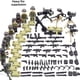 thumbnail image 1 of Kits de construcción de maquetas para soldados militares de camuflaje, 1 of 4