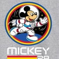 thumbnail image 3 of Mickey & Friends - Mickey 28 Space Badge - Men's Long Sleeve T-Shirt, 3 of 5
