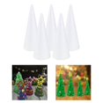 thumbnail image 1 of Cono de Diy chico pintura manualidades arreglo floral centro de mesa 130mm 5 piezas BLESIY Cono de espuma sólida, 1 of 8