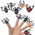 thumbnail image 2 of 5PCS Small Animal Finger Plush Cartoon Toy Simulation Finger Monsters Durable Lovely Plush Finger Toys, 2 of 7