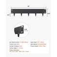 thumbnail image 3 of Steel Lawn Edging Kit - 5 Rust-Proof Black Strips (39"x5") for Garden, Driveway & Landscape Borders, 3 of 11