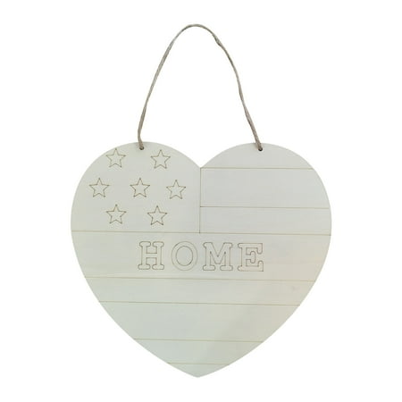 

Independence Day Wooden Pendant DIY Graffiti Parent-Child Interaction Pendants