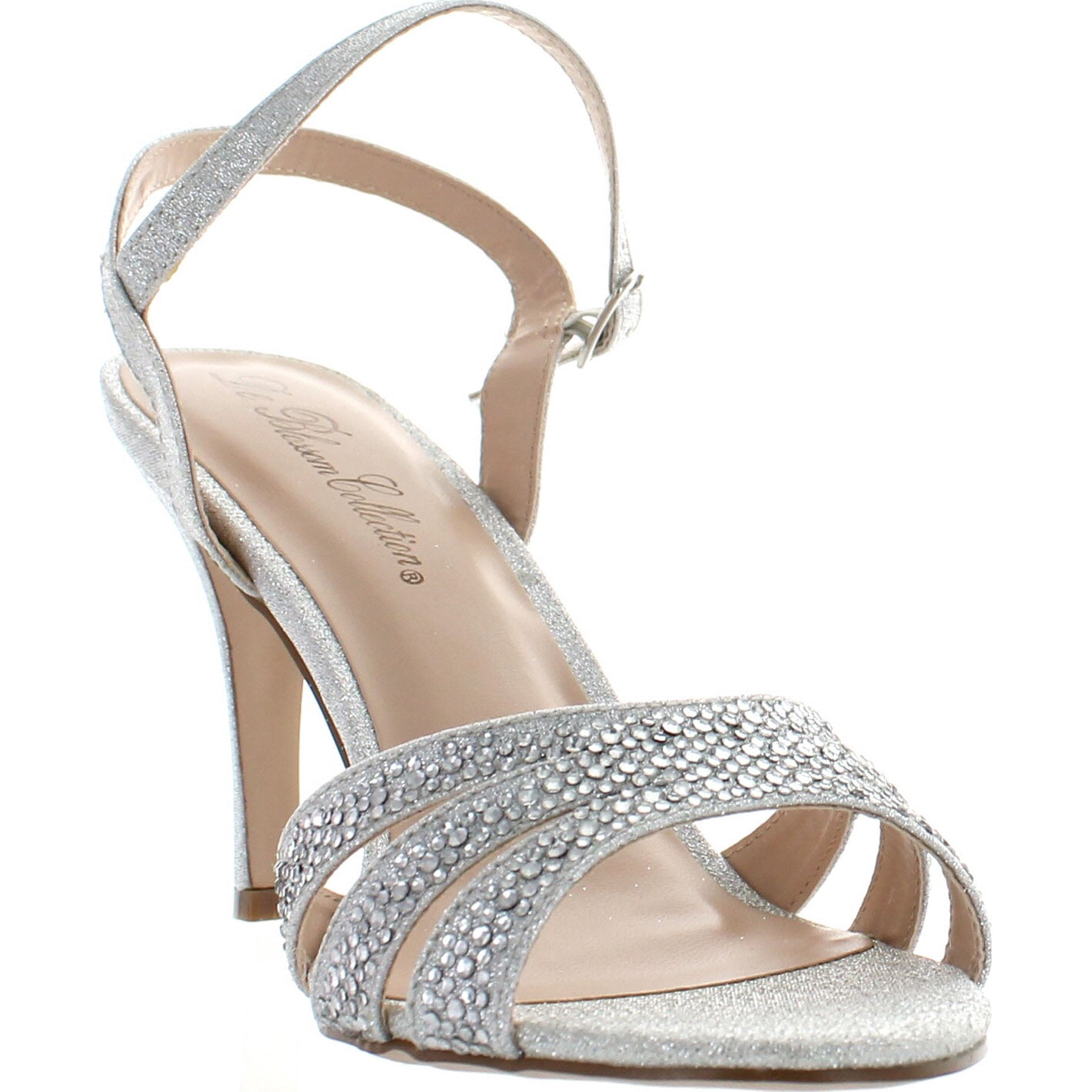 HEUIVZAR Women's Ankle Strap Wedge Pumps - 2 Inch Mid Heel Round Toe Office Dress Shoes