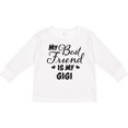 thumbnail image 3 of Inktastic My Best Friend is My Gigi with Hearts Boys or Girls Long Sleeve Toddler T-Shirt, 3 of 5