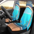 thumbnail image 2 of Yiaed Underwater Aquarium Arches Print Car Seat Covers,Universal Auto Seats Protector Fits for Car,SUV Sedan,Truck,Automotive Seat Covers & Accessories(Two packs), 2 of 7
