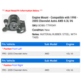 thumbnail image 2 of Engine Mount - Compatible with 1990 - 2005 Chevy Astro AWD 4.3L V6 1991 1992 1993 1994 1995 1996 1997 1998 1999 2000 2001 2002 2003 2004, 2 of 2