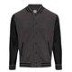 thumbnail image 1 of AWDis Hoods - Chaqueta Letterman para Hombre (Carbón/Negro Intenso), 1 of 2