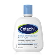 Cetaphil Face Wash Hydrating Gentle Skin Cleanser for Dry to Normal Sensitive Skin, 4 fl oz