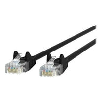 Belkin CAT5e Snagless Patch Cable RJ45 Connectors 3 ft. Black A3L79103BLKS