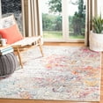 thumbnail image 2 of SAFAVIEH Madison Xanthia Vintage Abstract Area Rug, Light Blue/Orange, 2'2" x 4', 2 of 8