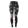 thumbnail image 3 of MKLEKYY Leggings push up para mujer, leggings con estampado navideño para mujer, leggings de ejercicio para fitness, pantalones de yoga 1927, 3 of 4