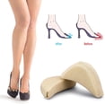 thumbnail image 3 of MSHUN Soft Sponge Adjustable Shoe Filler, 4 Pieces Toe Filler Inserts Unisex Breathable Soft Big Toe Plug Forefoot Pad Shoe Filler for High Heel Foot Pain Relief for Women Girls (Apricot), 3 of 7