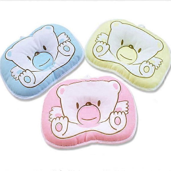 2pcs Anti-Flat Head Protection for Baby Sleeping Pillow Yellow - Baby Bedding and Accessories