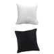 thumbnail image 1 of Funda de almohada suave y lujosa Gloria negra con cremallera 60x60 cm, 1 of 9