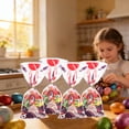 thumbnail image 5 of Fasiaou 100 Pcs Happy Easter Treat Bags - Cute Bunny Cellophane Goodie Bags, Plastic Happy Easters Day Cello Candy Goody Gift Bag with Twist Ties for Spring Easter Party Favor Supplies,T-E, 5 of 7