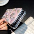 thumbnail image 6 of Compatible with iPhone 13 Women Case, Luxury Case for iPhone 13 Glitter Heart Design, Bling Case for Girls for iPhone 13 Cute Case with Shell Line, 6 of 12