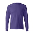 thumbnail image 2 of Hanes Mens 6.1 oz. Tagless ComfortSoft Long-Sleeve T-Shirt 5586, 2 of 3