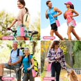thumbnail image 6 of Mesh Water Bottle Holder with Adjustable Shoulder Strap and Pocket - Lightweight Carrier for Walking, Sports, Hiking, Camping, 6 of 6