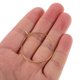 thumbnail image 5 of unbranded 10Ud Redondos Grandes Dorados Minimalistas Para Mujer Sofisticado Y, 5 of 8