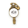 thumbnail image 1 of Programmeur 404 Erreur Non Trouvée Broche Coiffure Vintage Métal, 1 of 3