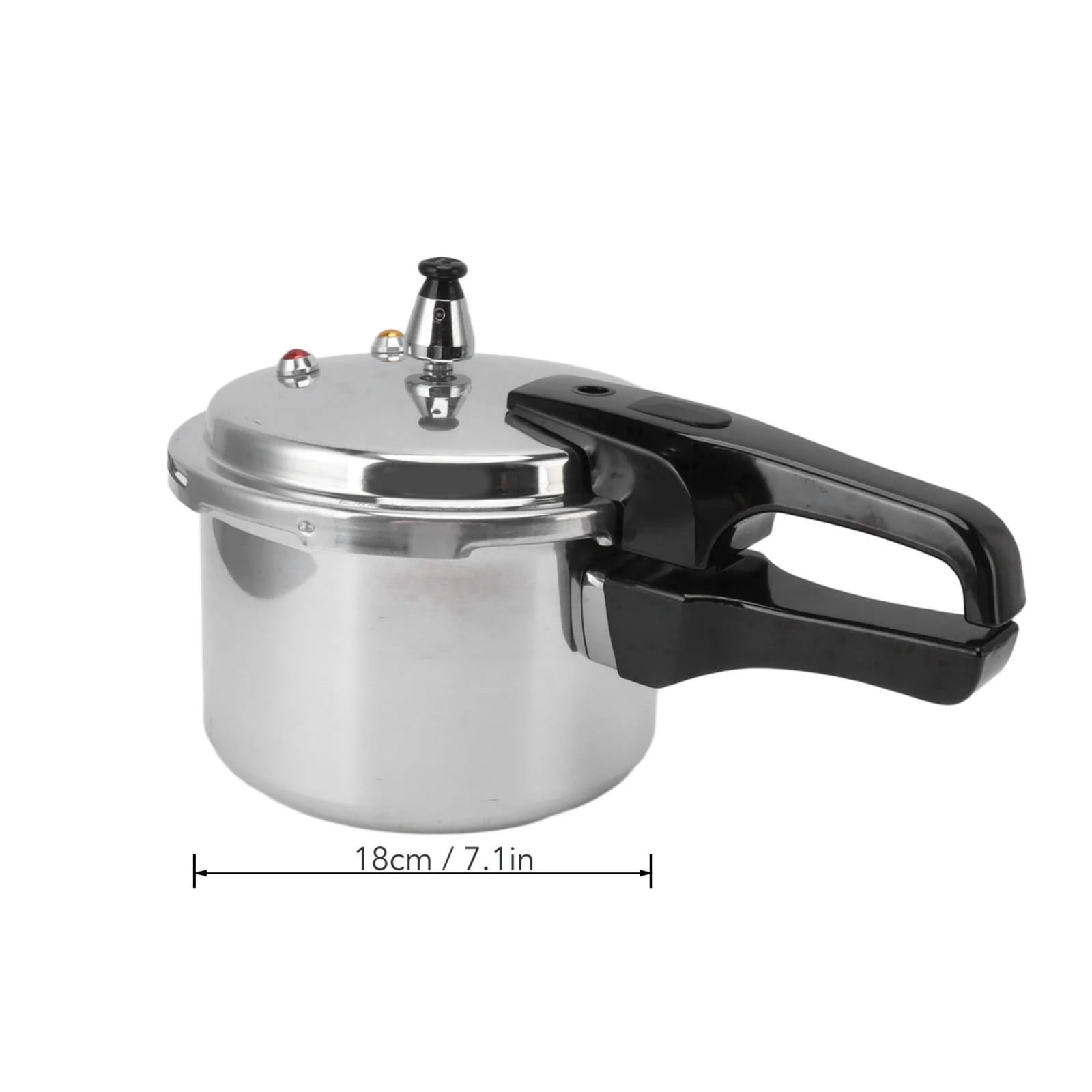 Clearance Under 5$ Pressure Cooker, Dienrx 3L Aluminum Pressure Cooker Cooking Various Foods for Induction Cooker