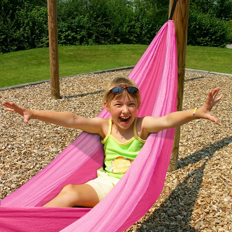 Grassman Kids Hammock Youth hammock Hammock Gear 2 Straps 10ft 2 Carabiners Indoor Outdoor Walmart